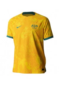 Australia Fotballdrakt Hjemme Klær VM 2022 Korte ermer